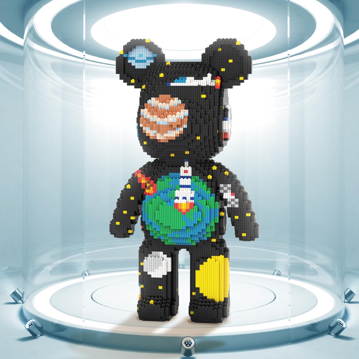 Amazon.com: DAHONPA Animal Space Bear Micro Building Blocks Set